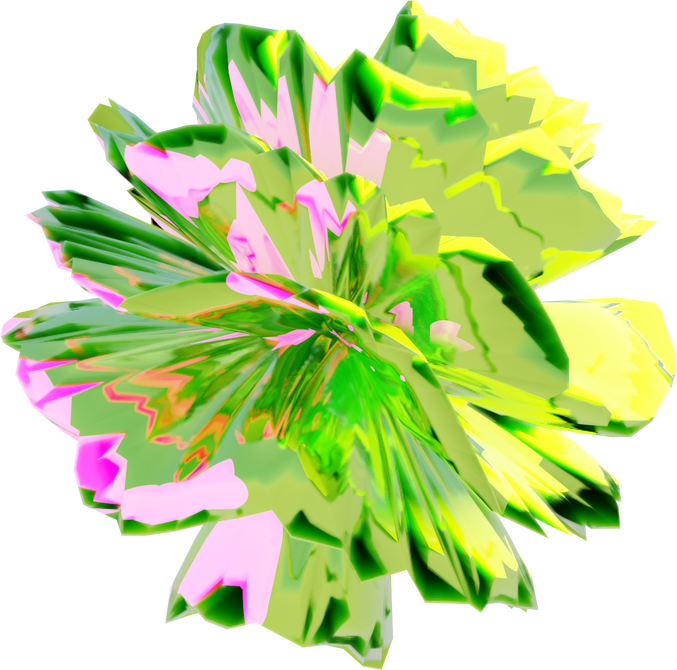 3D Aquatic Inspired Liquified Element 